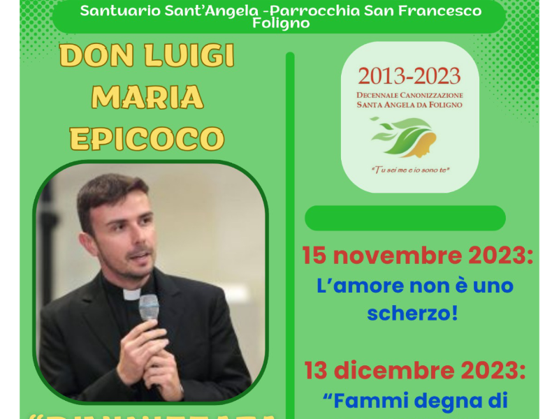 Catechesi con Don Epicoco - Foligno